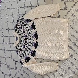 Woolrich Wool Fair Isle Sweater - Size Large